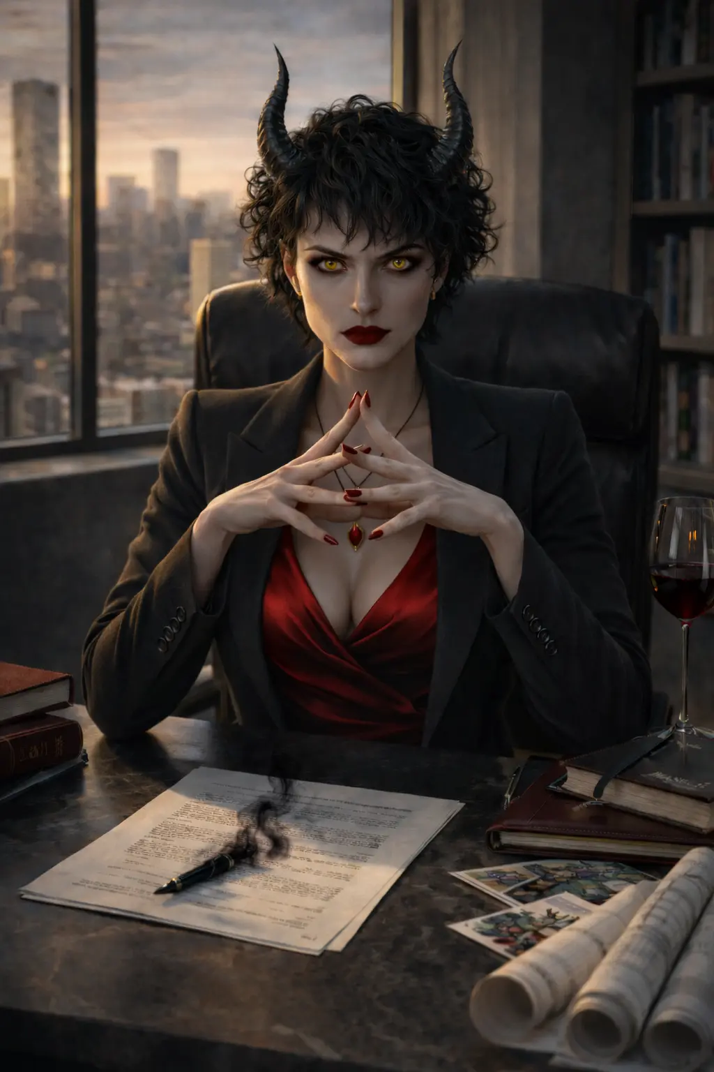 Vi (Demon CEO)